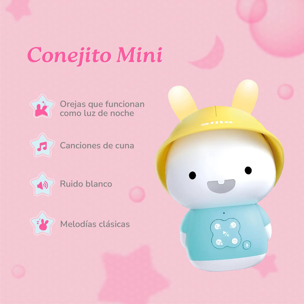 Juguete educativo musical Conejito Bebé Alilo