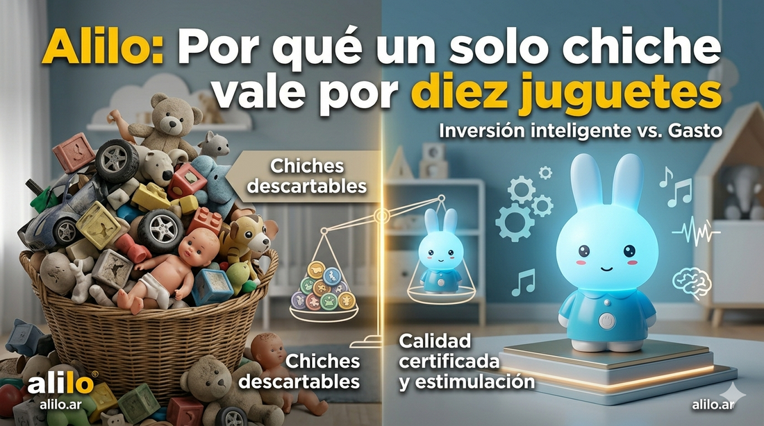 Alilo: Por qué un solo chiche vale por diez juguetes