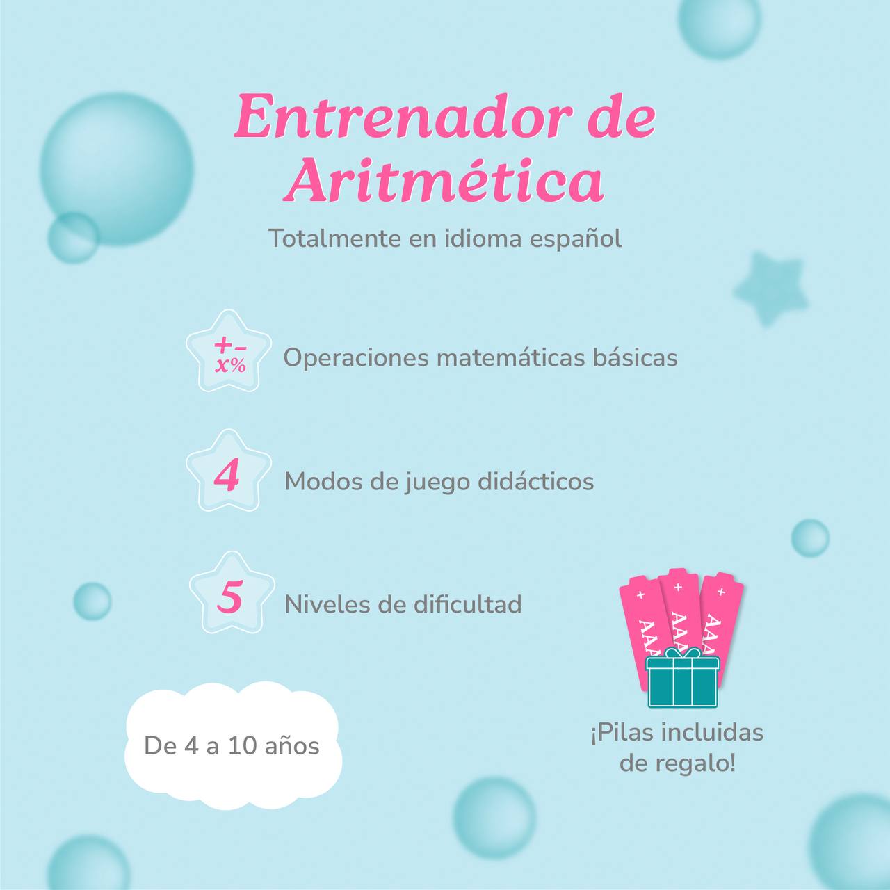 Alilo Conejito Matemático – Juguete Educativo