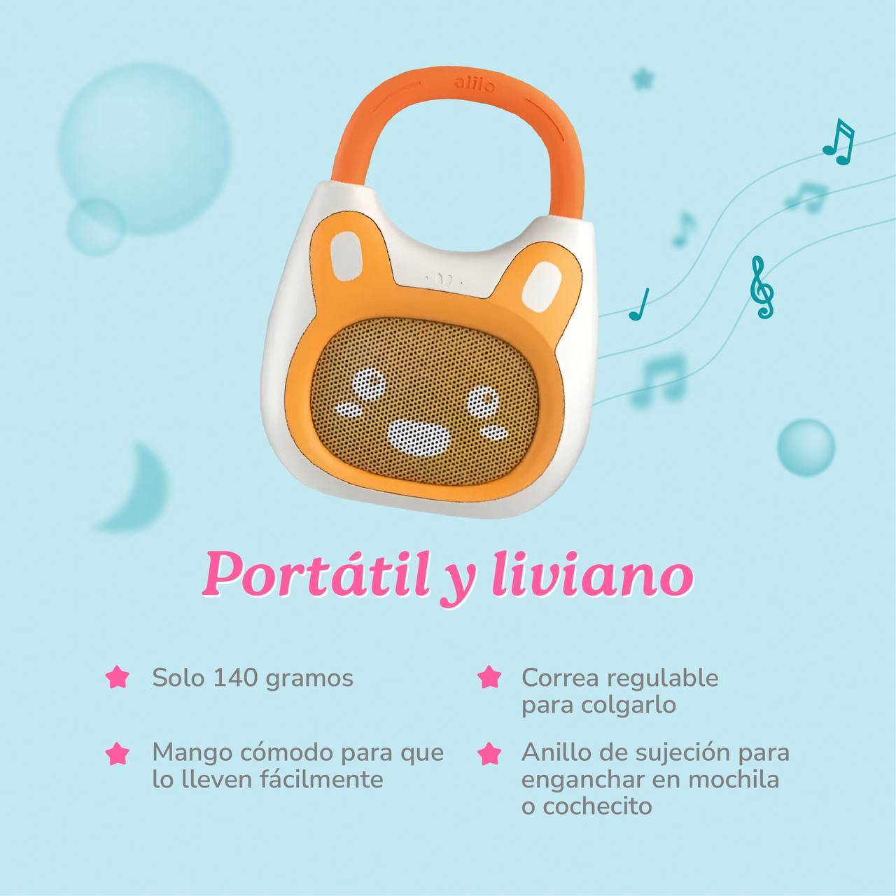 Altavoz Bluetooth para niños Alilo